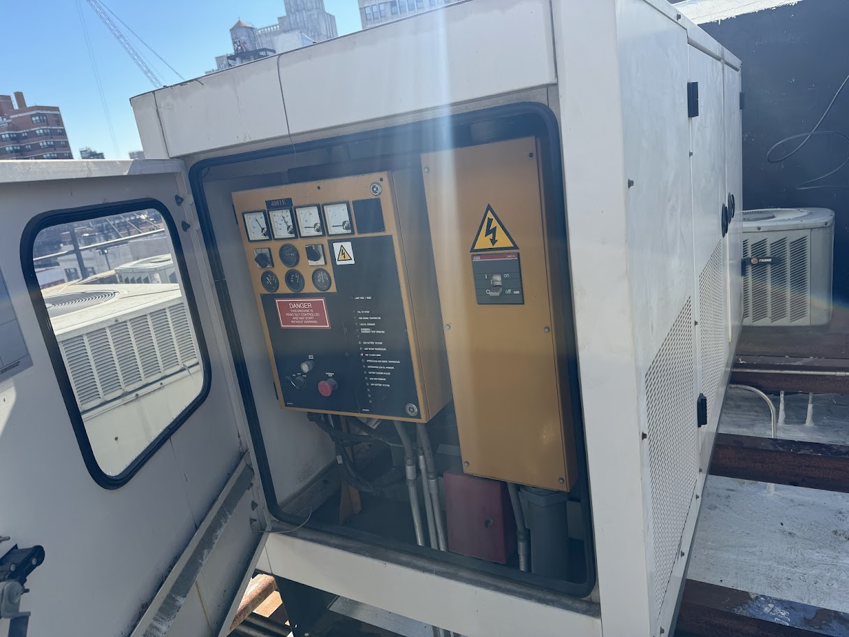 Large residential standby generator service