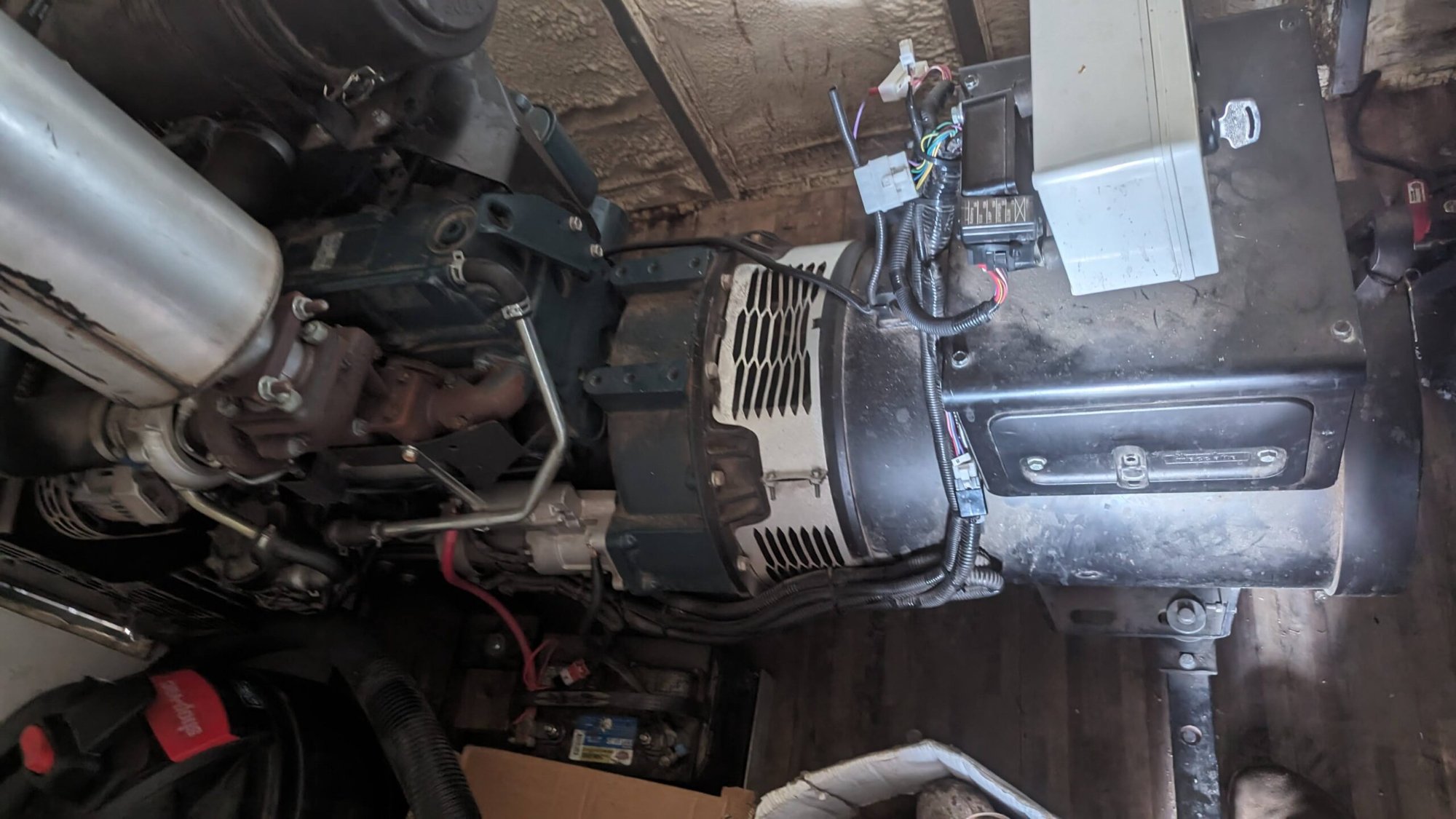 Cummins Onan QD 6000 grooming truck generator