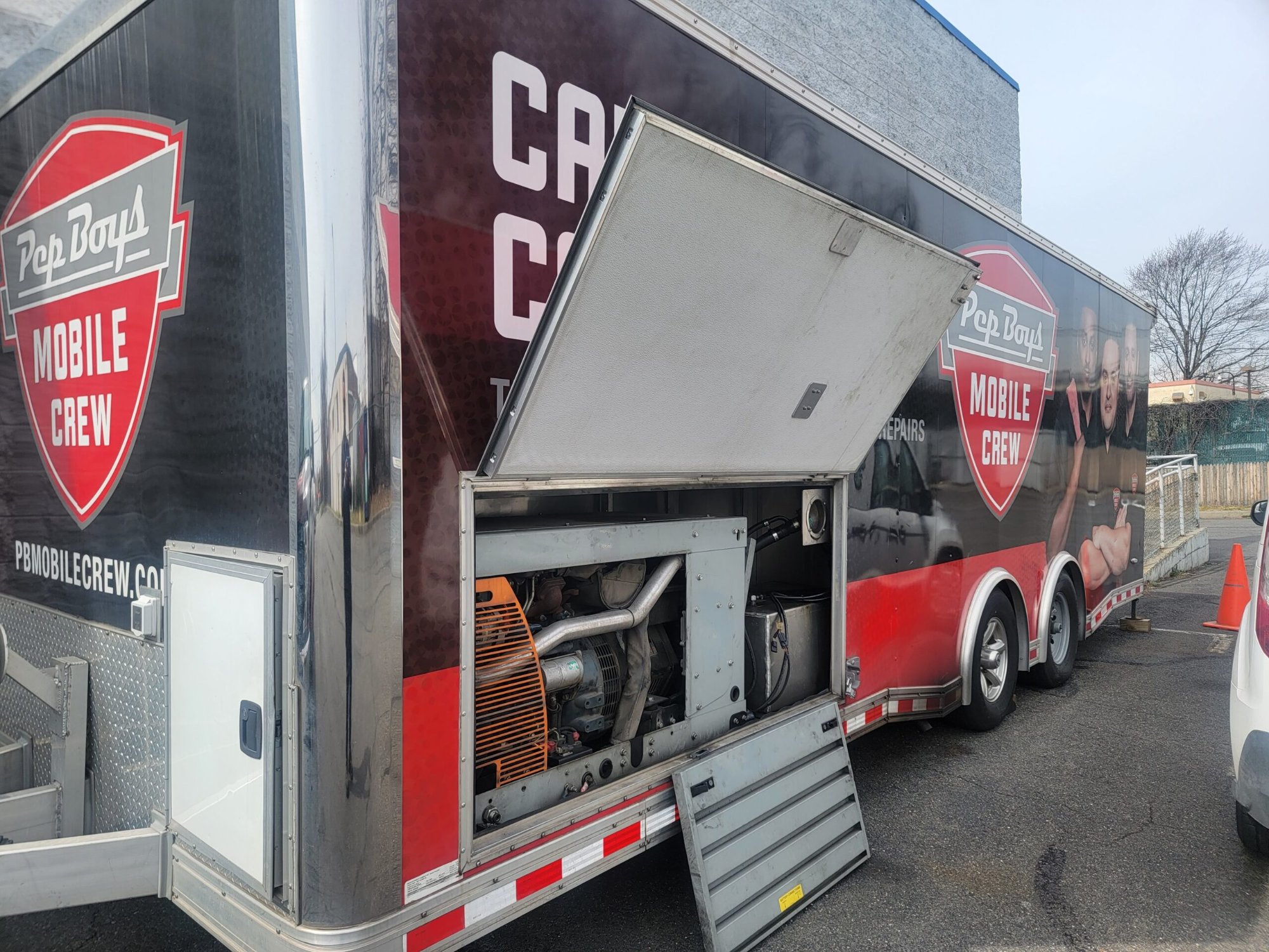 Energy Services generator on-site repair