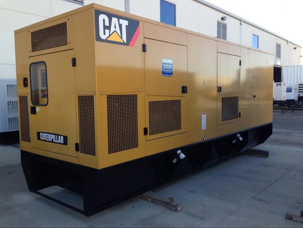 CAT Caterpillar enclosed standby generator